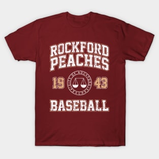 Rockford Peaches Baseball T-Shirt